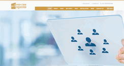 Desktop Screenshot of phpcrmsystem.com