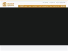 Tablet Screenshot of phpcrmsystem.com